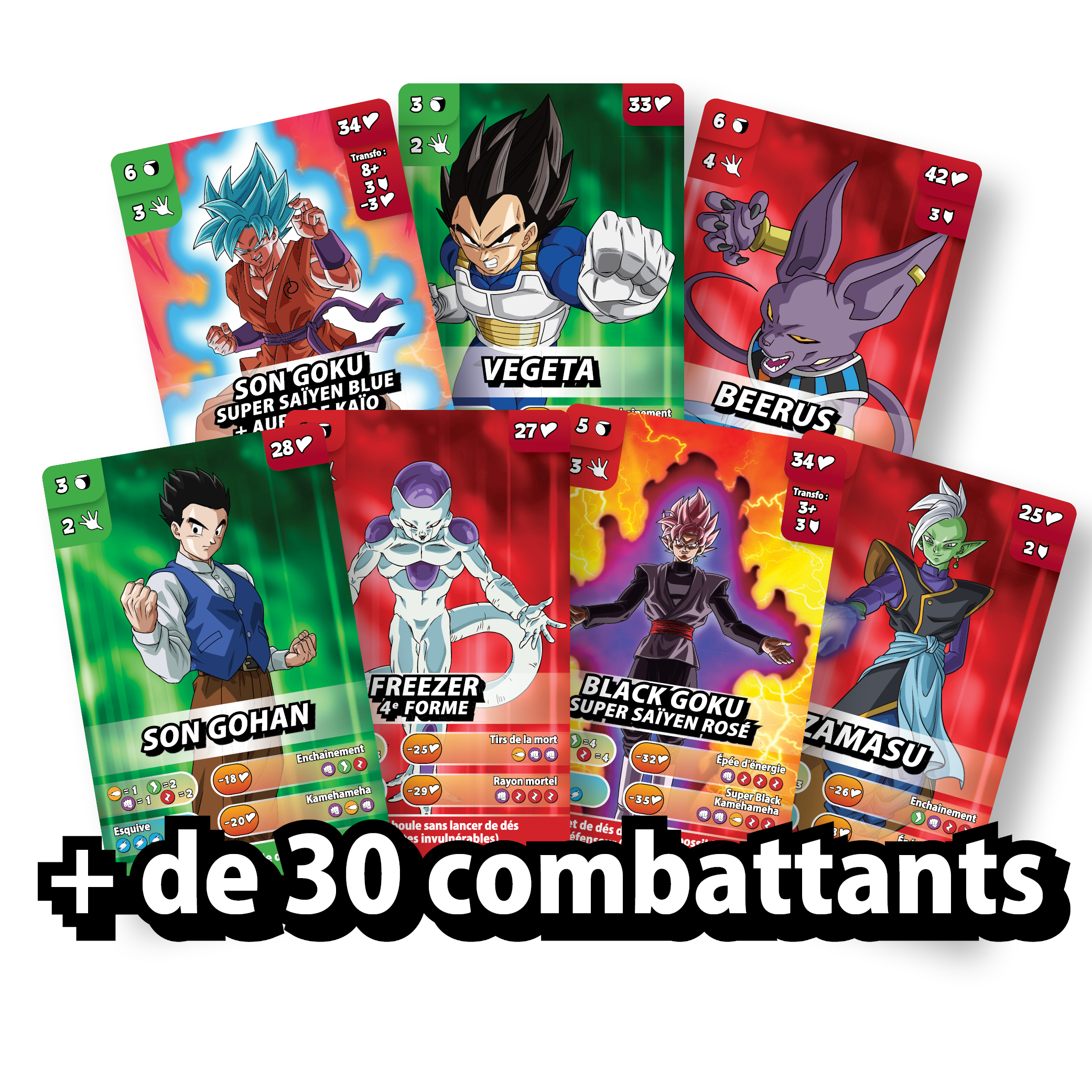 Topi Games Dragon Ball Super gioco da tavolo Guerriers