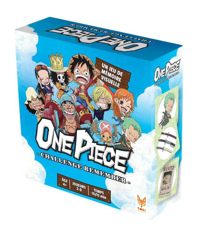 Topi Games One Piece Remember Challenge gioco carte memoria