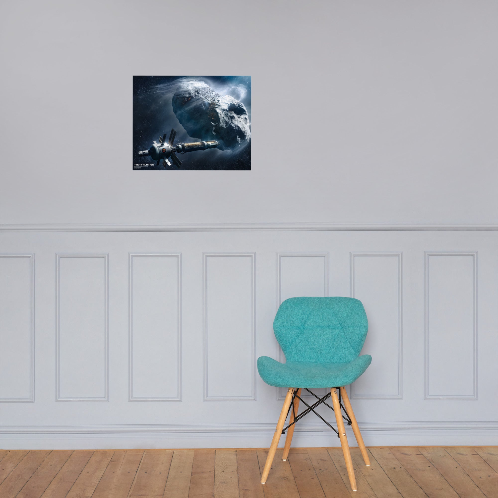 ION Games High Frontier 4 All poster 20x16 opaco