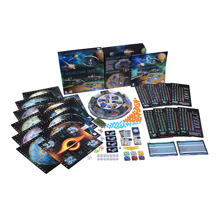 Niza Gams Pianeta Sconosciuto gioco da tavolo strategia