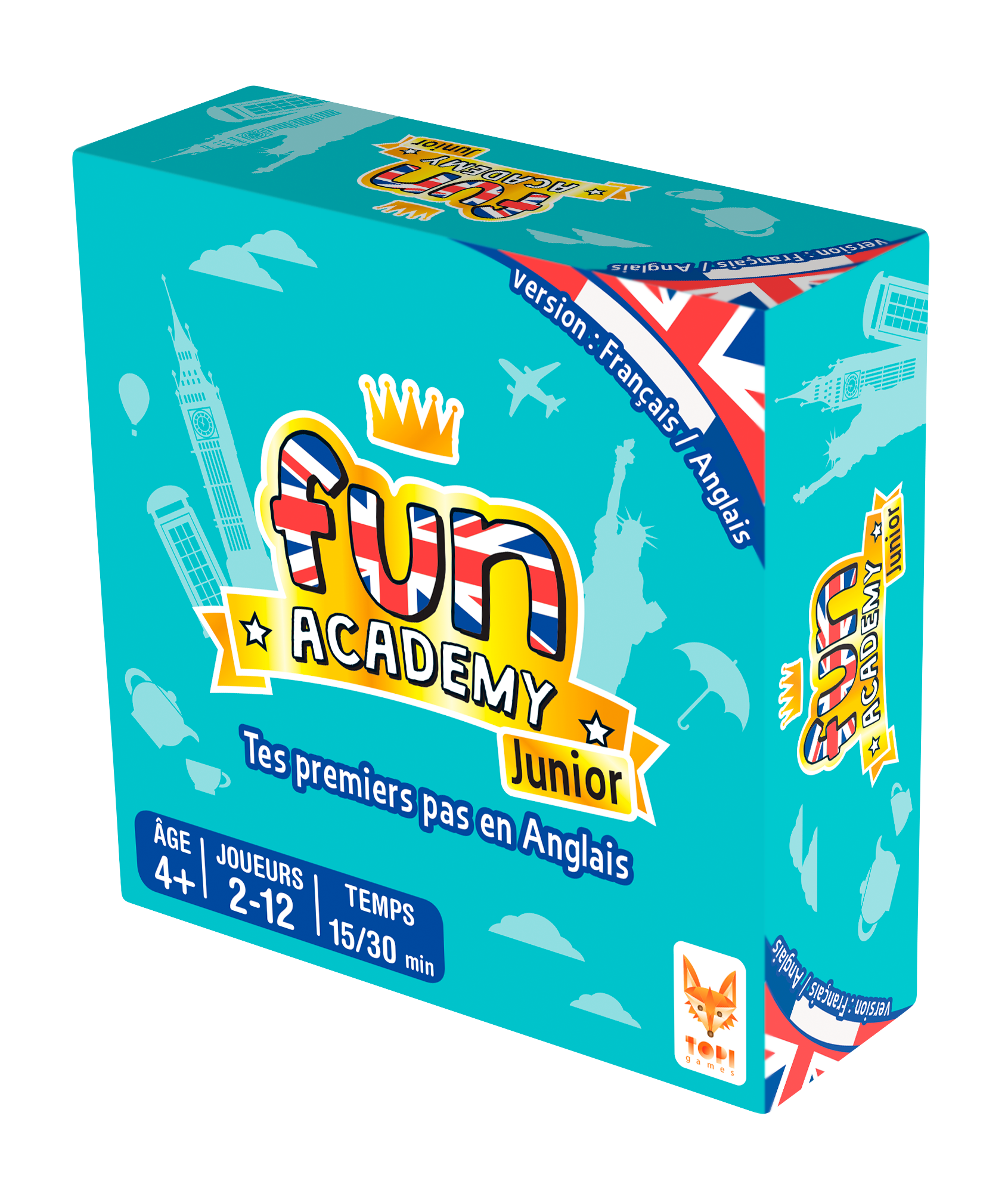 Topi Games Fun Academy Junior gioco da tavolo inglese