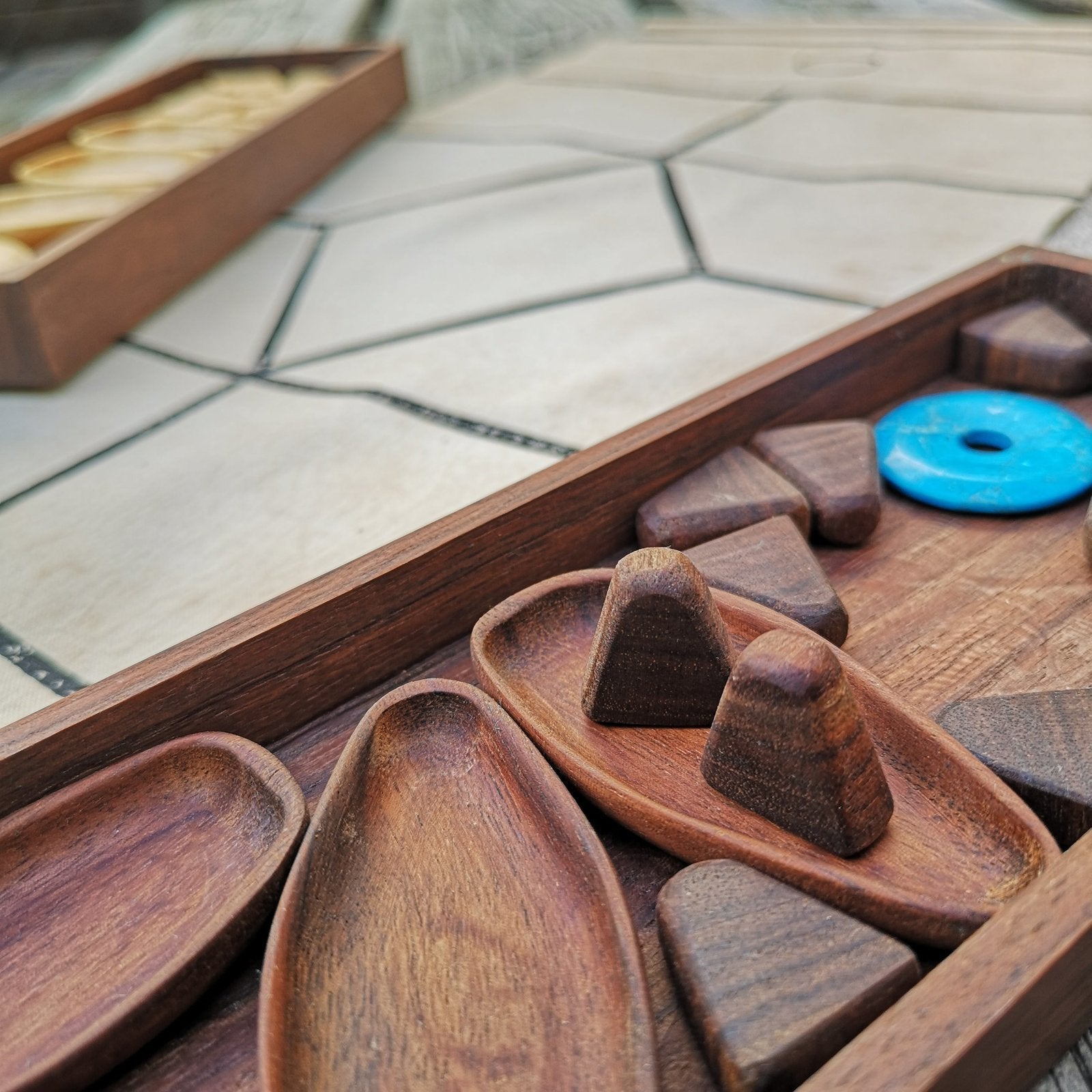 ION Games Hird gioco storico scatola legno fatto a mano