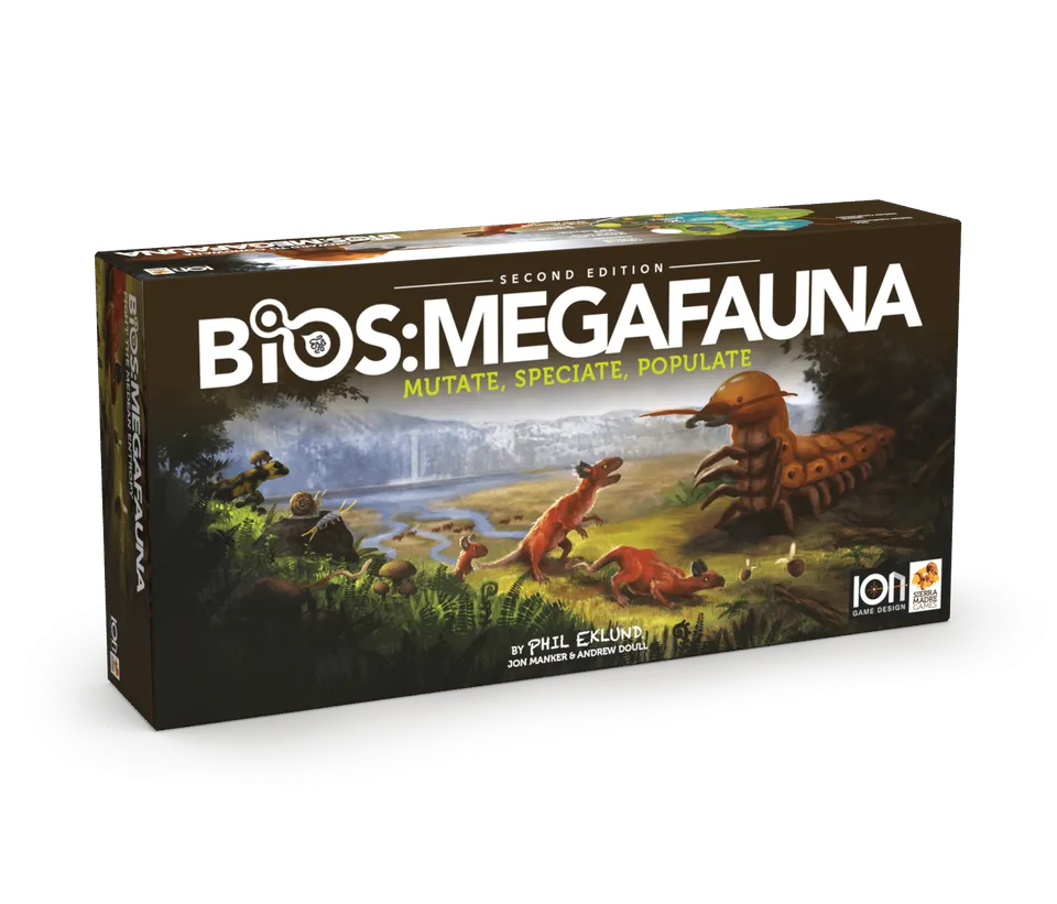 ION Games Bios Megafauna 2nd Edition gioco da tavolo retail