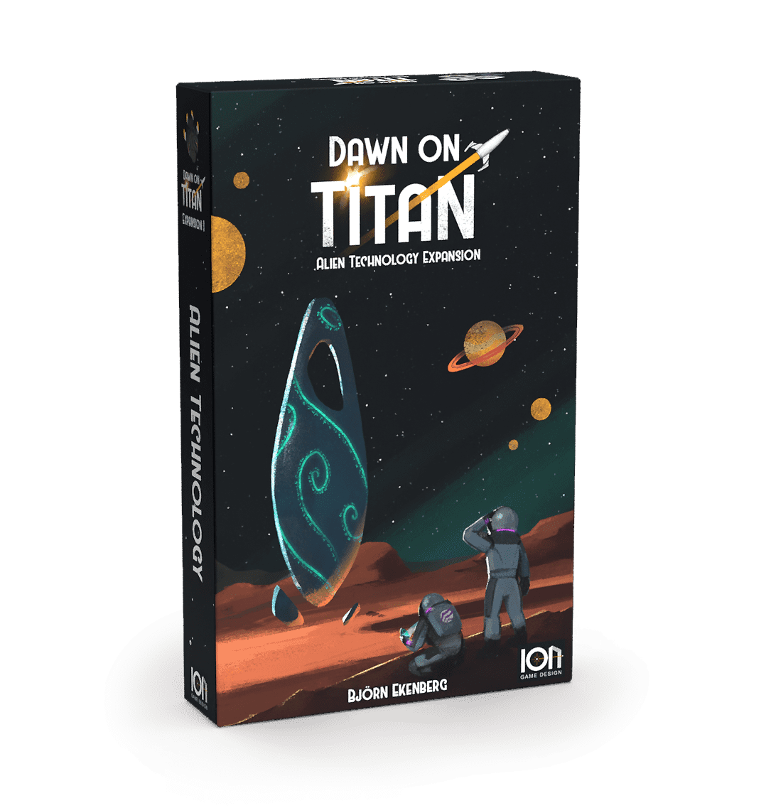 ION Games Dawn on Titan Alien Expansion espansione modulo