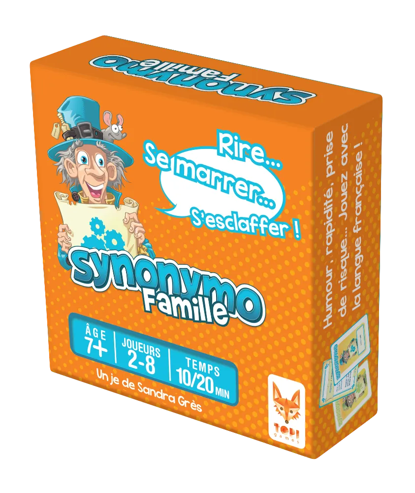 Topi Games Synonym Family gioco di carte sinonimi educativi