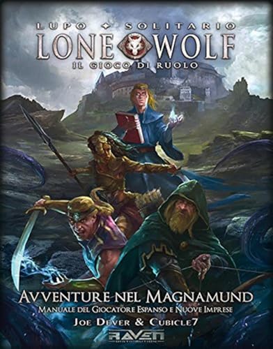 Raven Avventure nel Magnamund Lupo Solitario libro gioco italiano