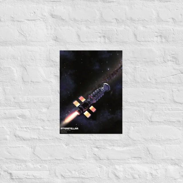 ION Games Interstellar poster 12x16 carta opaca copertina