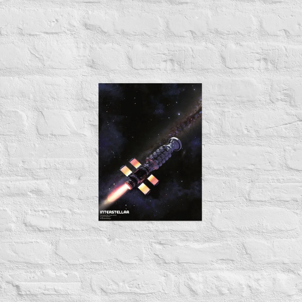 ION Games Interstellar poster 12x16 carta opaca copertina