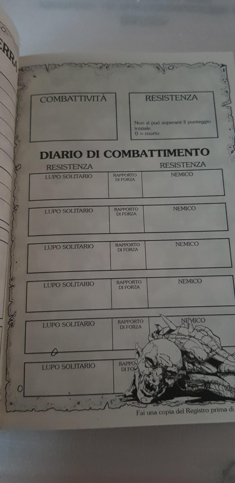 Raven Lupo Solitario Kai 1 I Signori delle Tenebre librogame