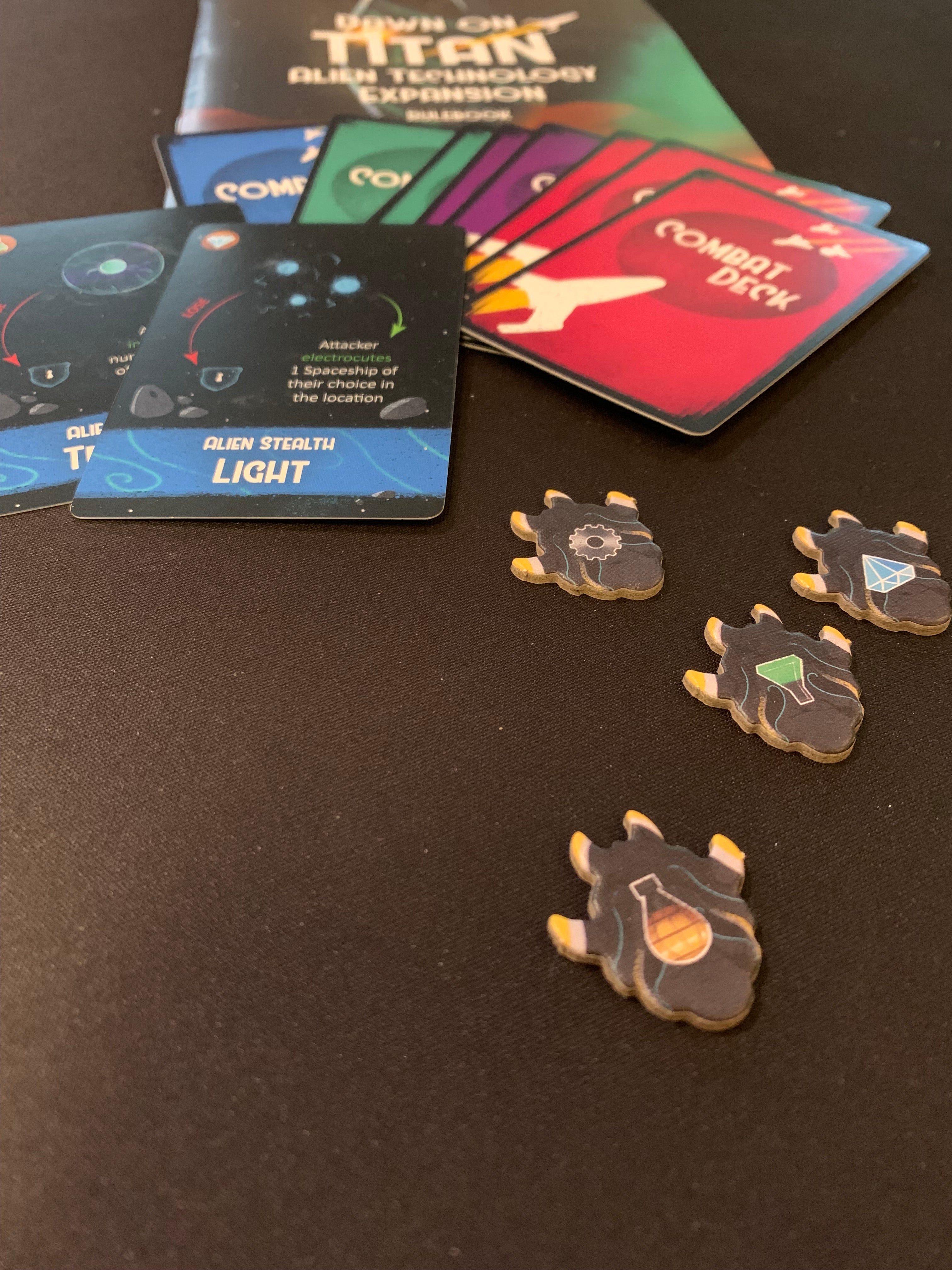 ION Games Dawn on Titan Alien Expansion modulo espansione spazio