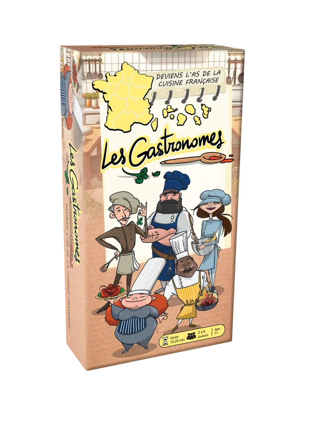 Topi Games The Food Lovers gioco di carte cucina francese