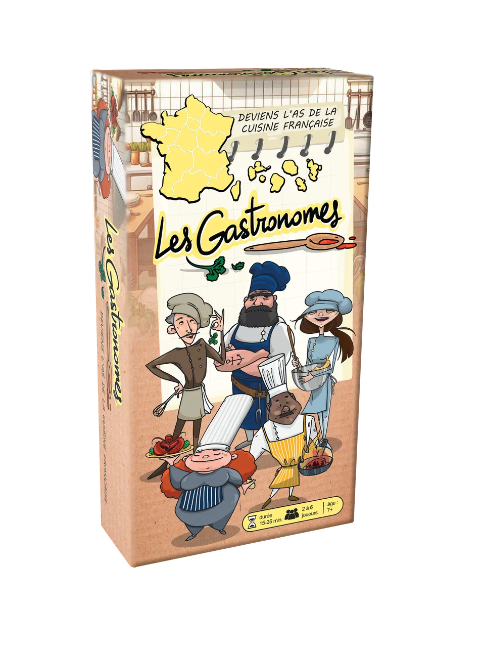 Topi Games The Food Lovers gioco di carte cucina francese