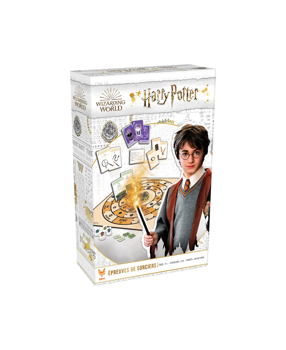 Topi Games Harry Potter Wizarding Trials gioco da tavolo