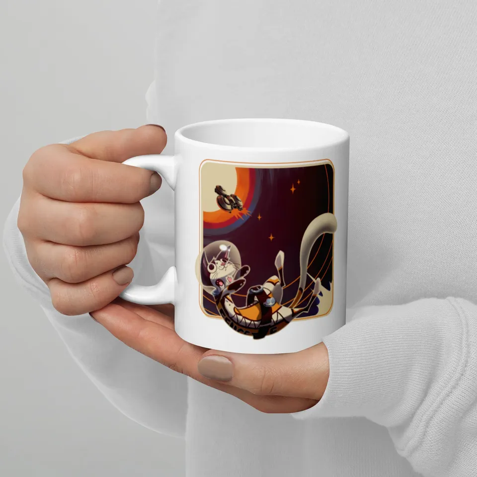 ION Games Fluffy Frontier Logo tazza ceramica 325 ml