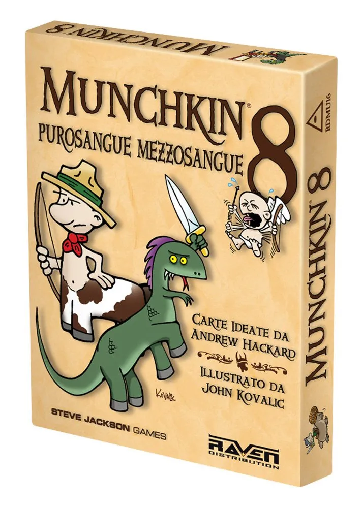 Raven Munchkin 8 Purosangue e Mezzosangue espansione