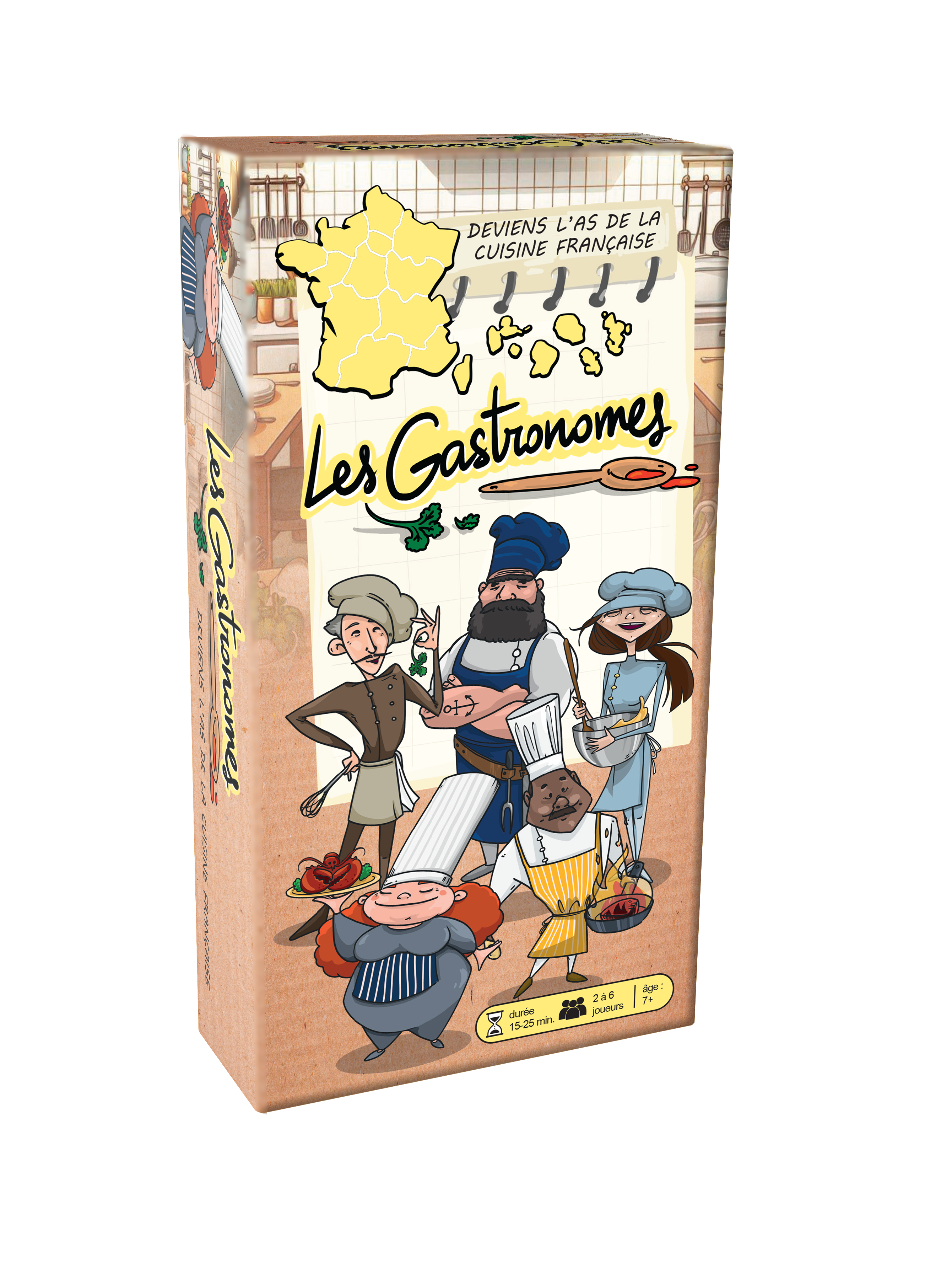 Topi Games The Food Lovers gioco di carte cucina francese