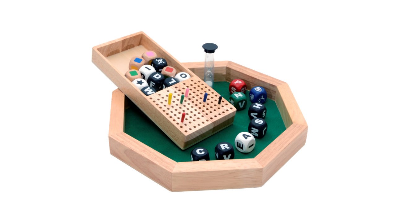 Topi Games Crashword gioco di carte parole e dadi
