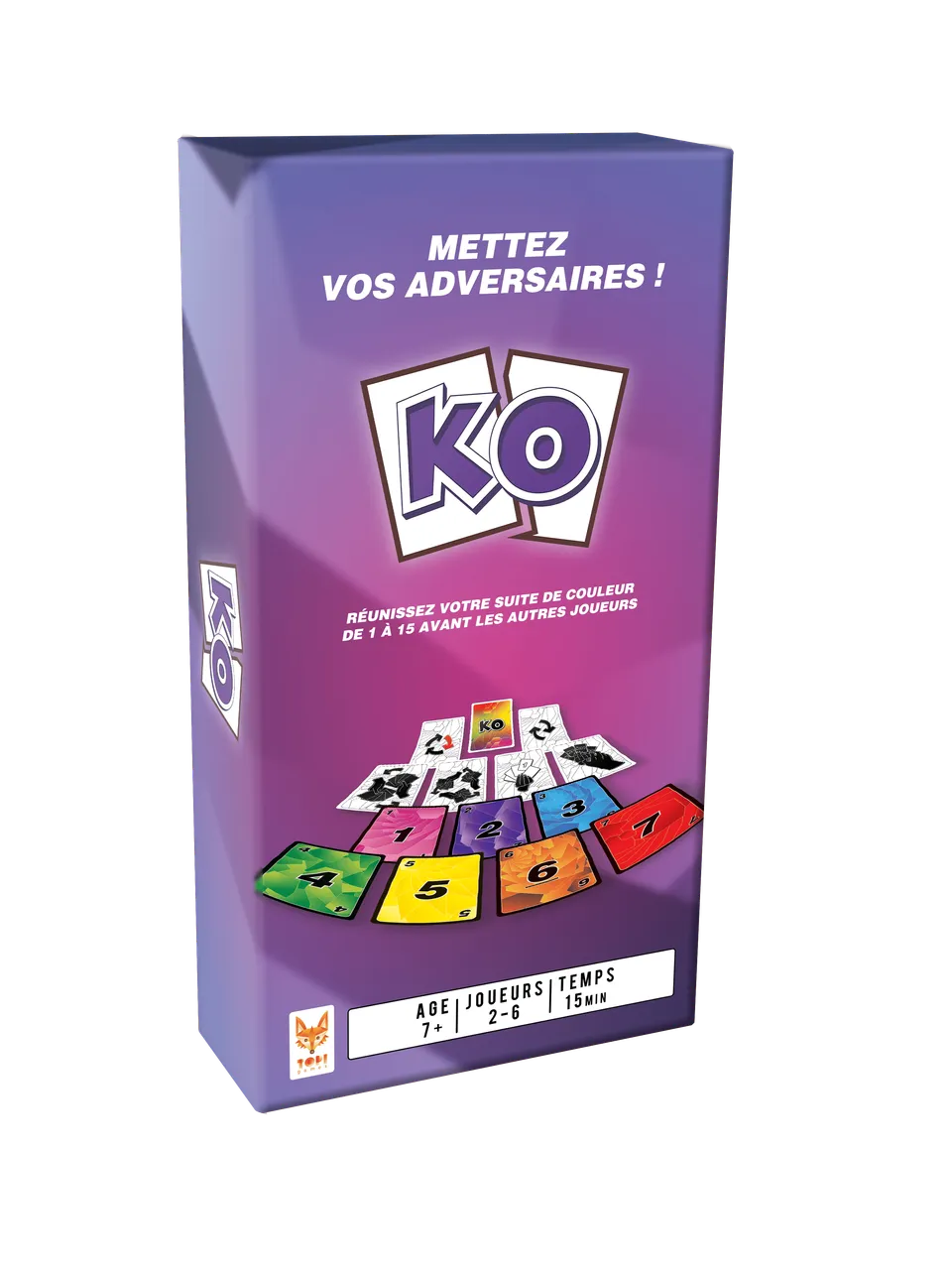 Topi Games KO gioco di carte italiano 3 livelli
