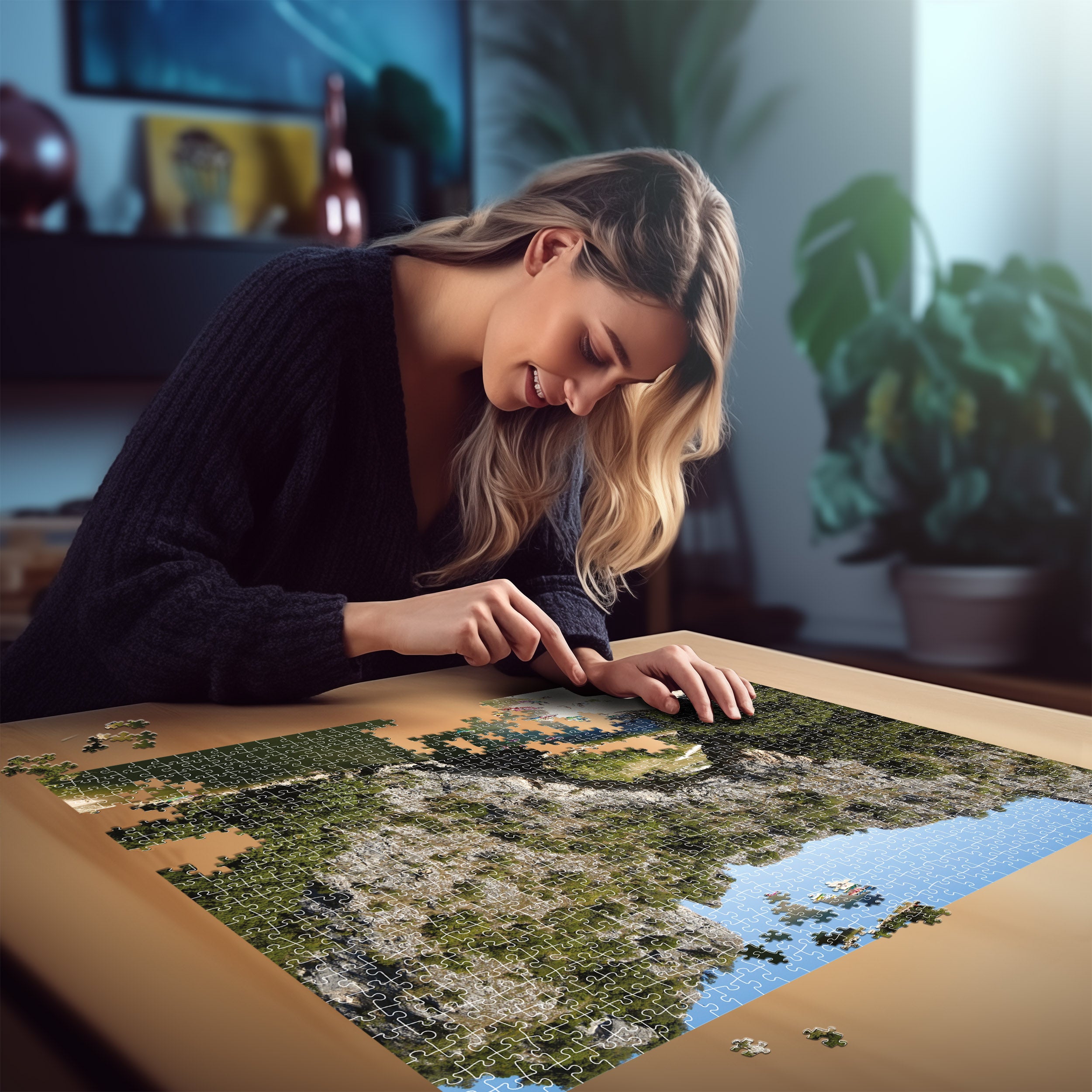 Topi Games Beautiful Escapes Ardèche puzzle 1000 pezzi paesaggio