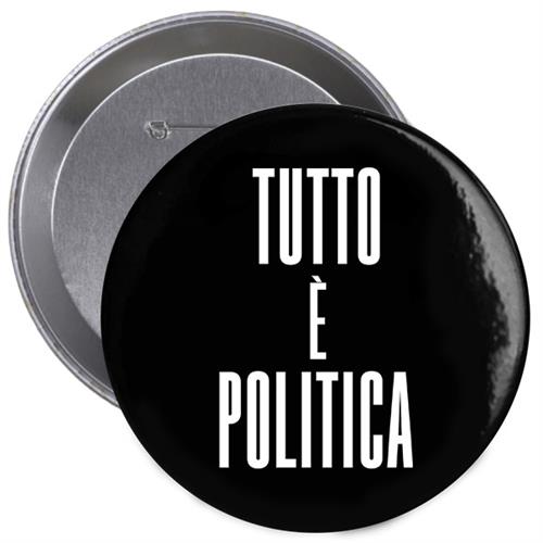Studio Supernova Non Si Può Più Dire Niente NSPPDN 7 Politica spilla nera 38 mm
