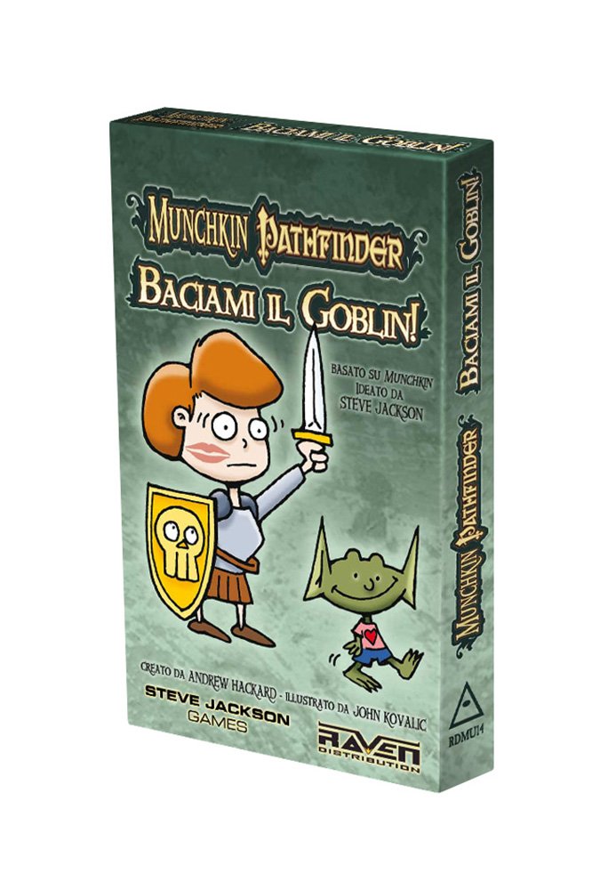 Raven Munchkin Pathfinder Baciami il Goblin espansione