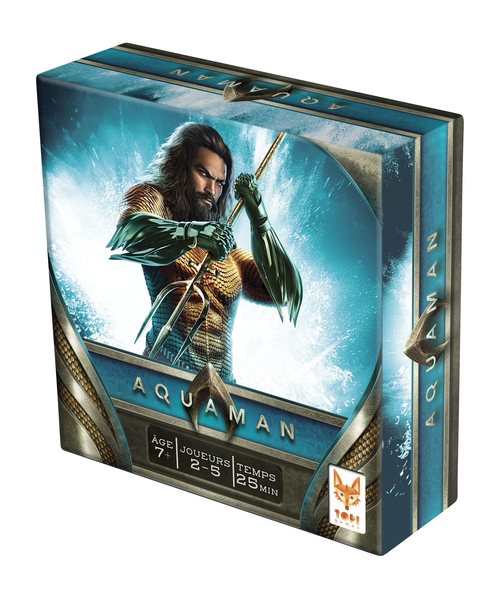 Topi Games Aquaman The Game gioco di carte eroi