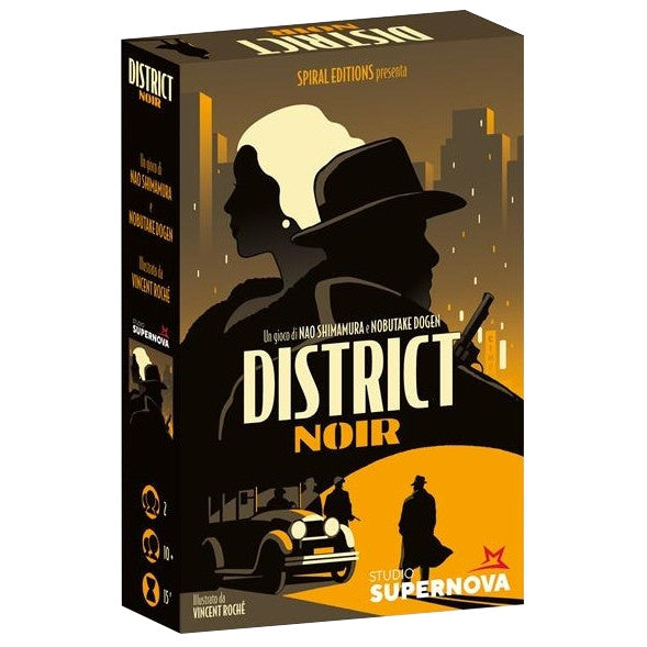 Studio Supernova Games District Noir gioco carte duello 2 giocatori
