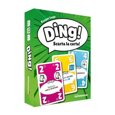 Studio Supernova Ding! gioco carte party tipo Uno