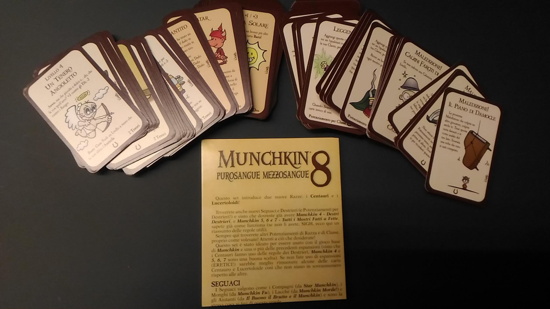 Raven Munchkin 8 Purosangue e Mezzosangue espansione