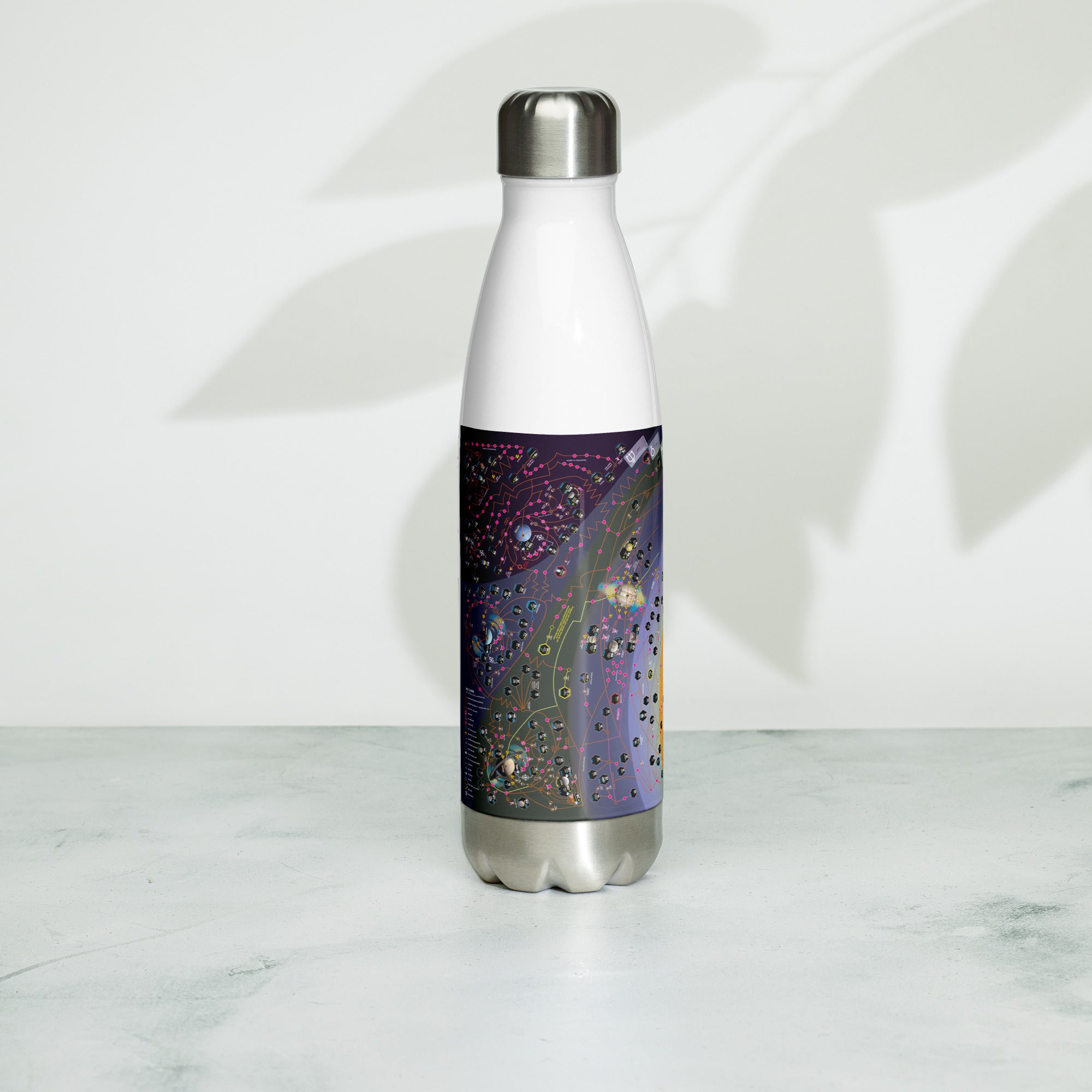 ION High Frontier 4 All borraccia acciaio 500 ml mappa