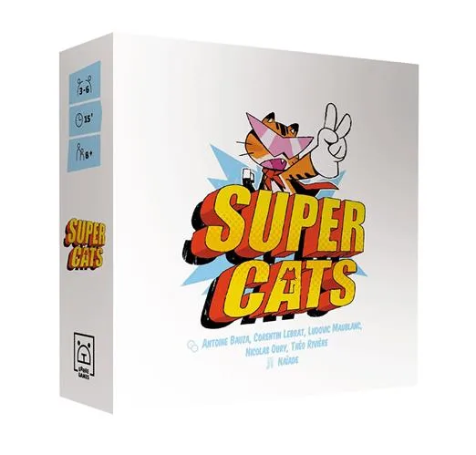 Studio Supernova Super Cats gioco di carte party game famiglia