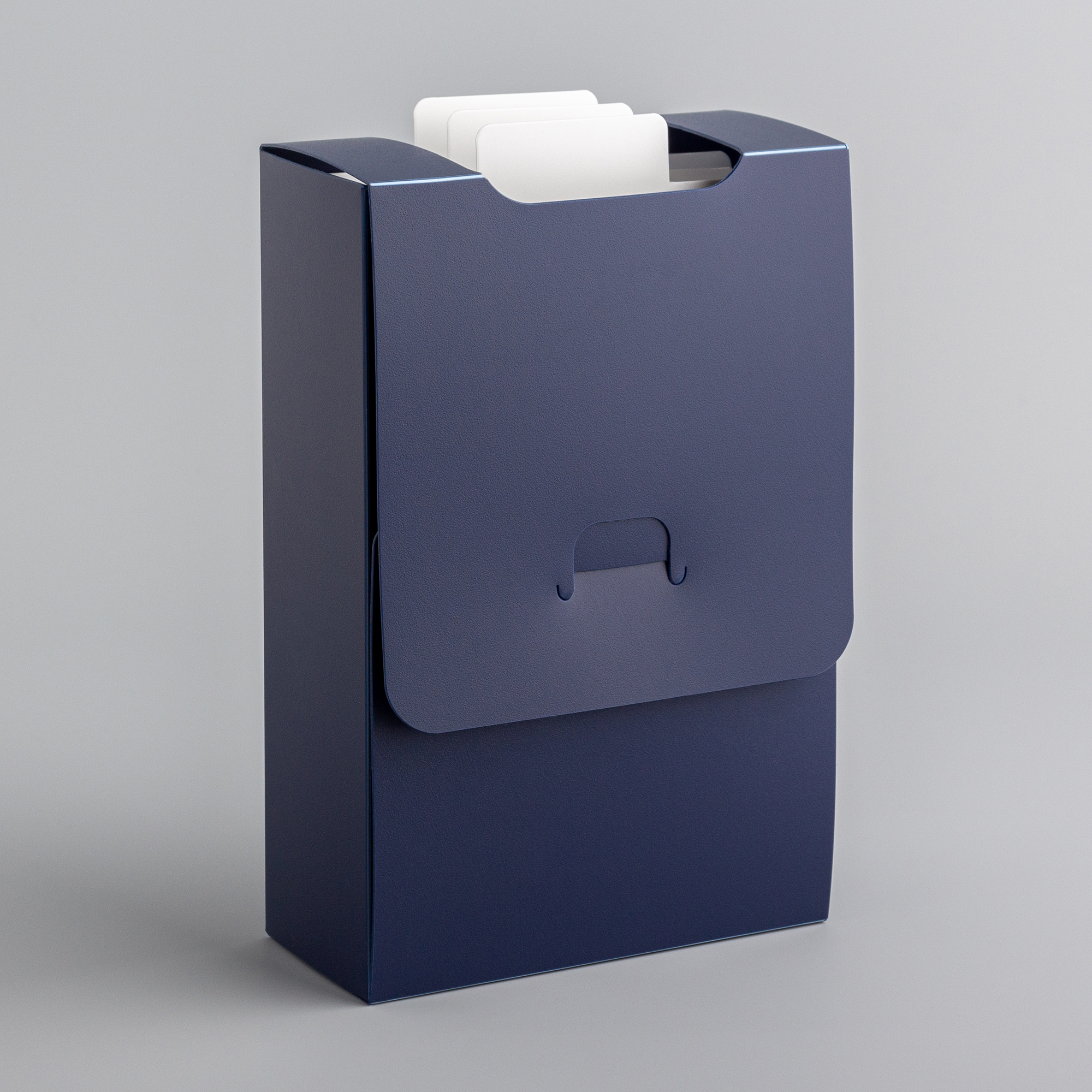 Niza Gams UniqCardFile Taro 40 mm portacarte blu