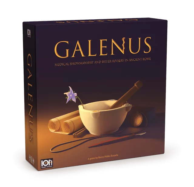 ION Games Galenus gioco da tavolo piazzamento lavoratori
