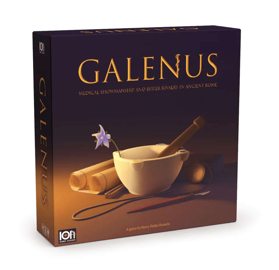 ION Games Galenus gioco da tavolo piazzamento lavoratori