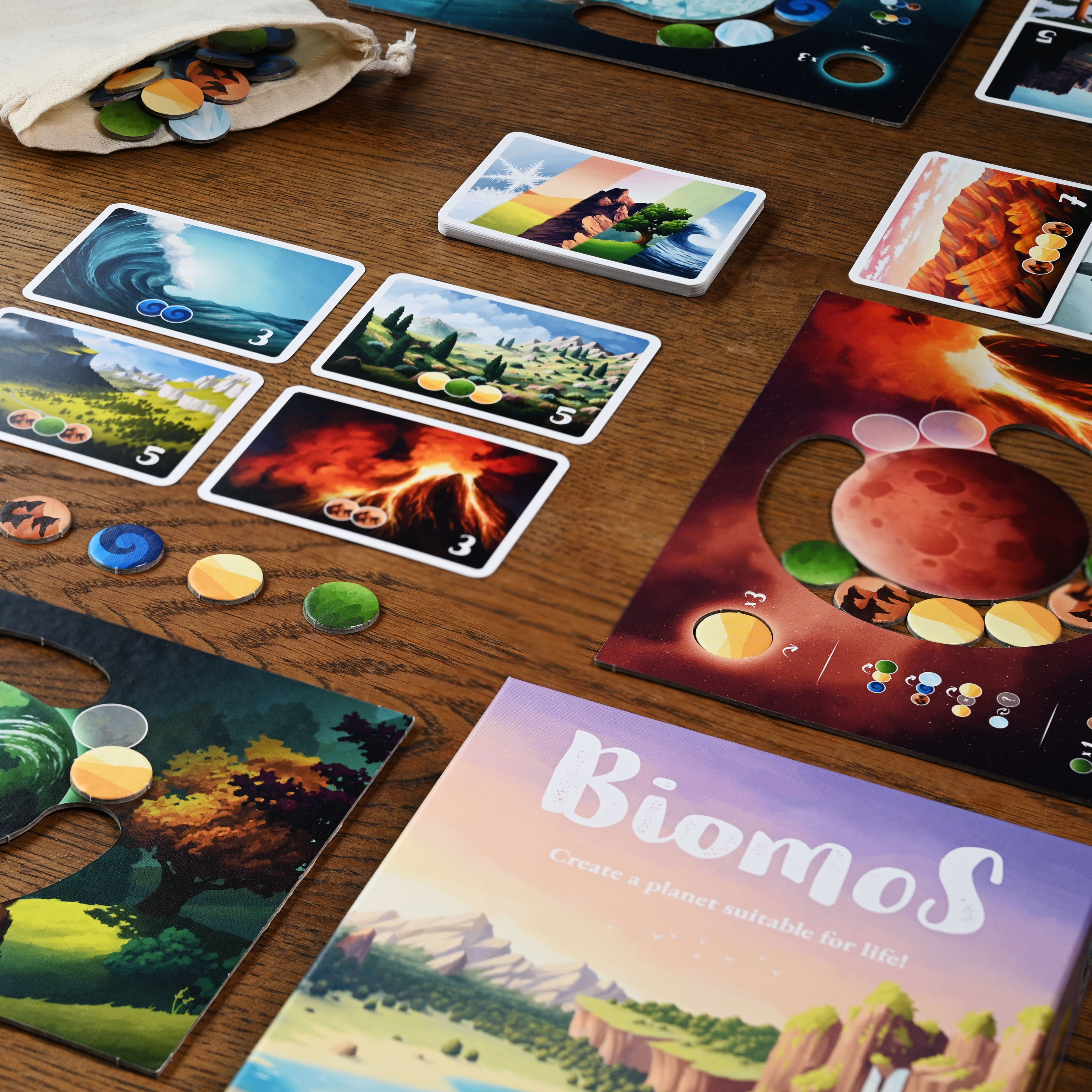 North Star Games Biomos gioco da tavolo puzzle biodiversità