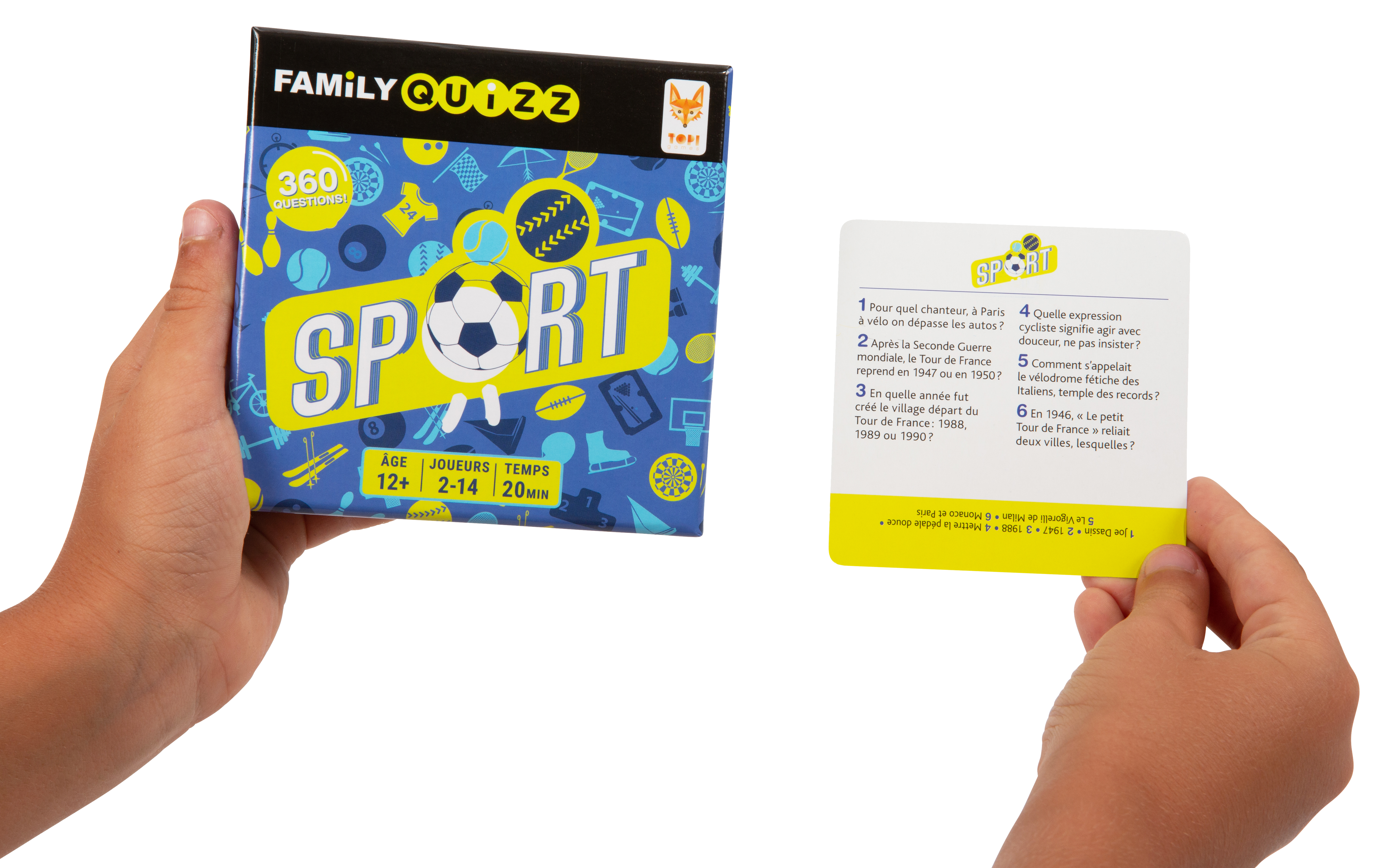 Topi Games Family Quiz Sport gioco quiz sport