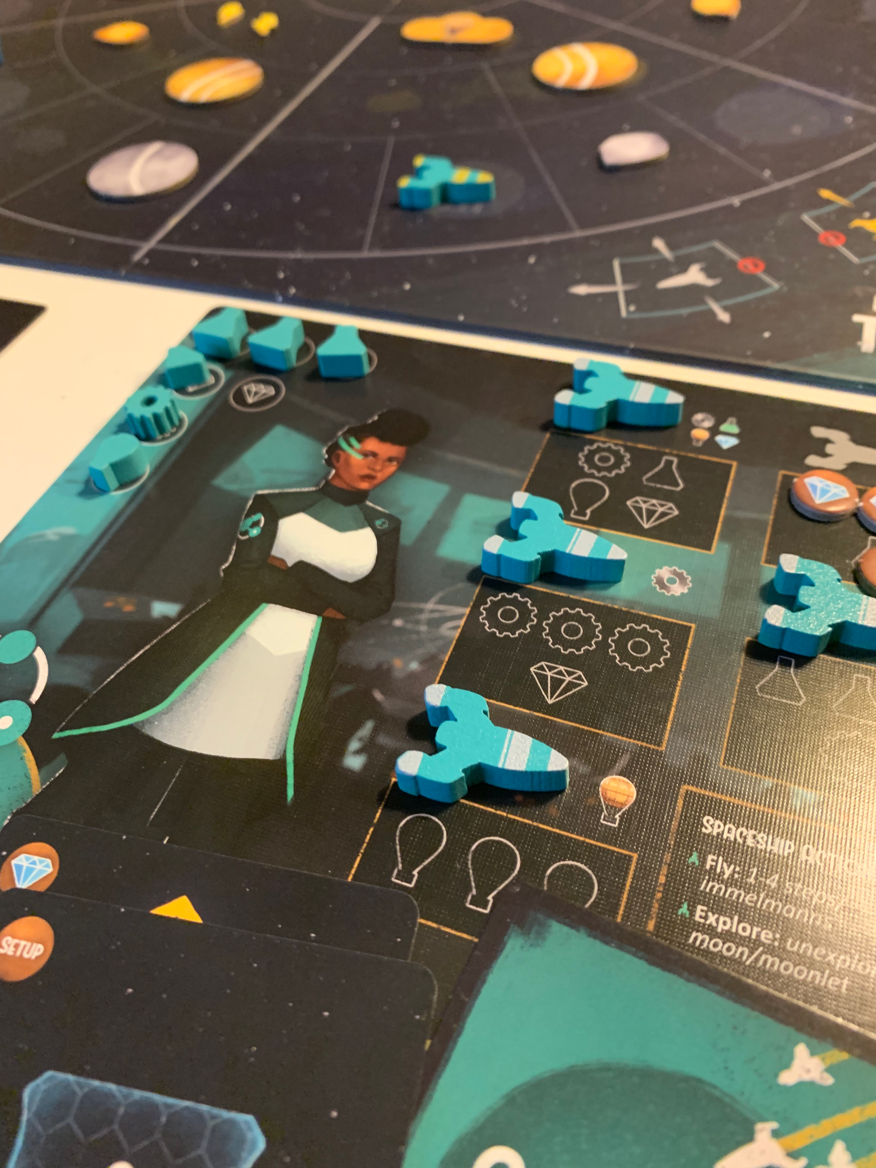 ION Games Dawn on Titan gioco da tavolo spazio tattico
