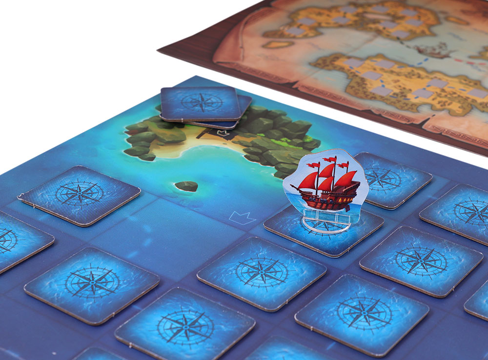 Niza Gams Leggende dei Pirati gioco da tavolo famiglia 4 giocatori