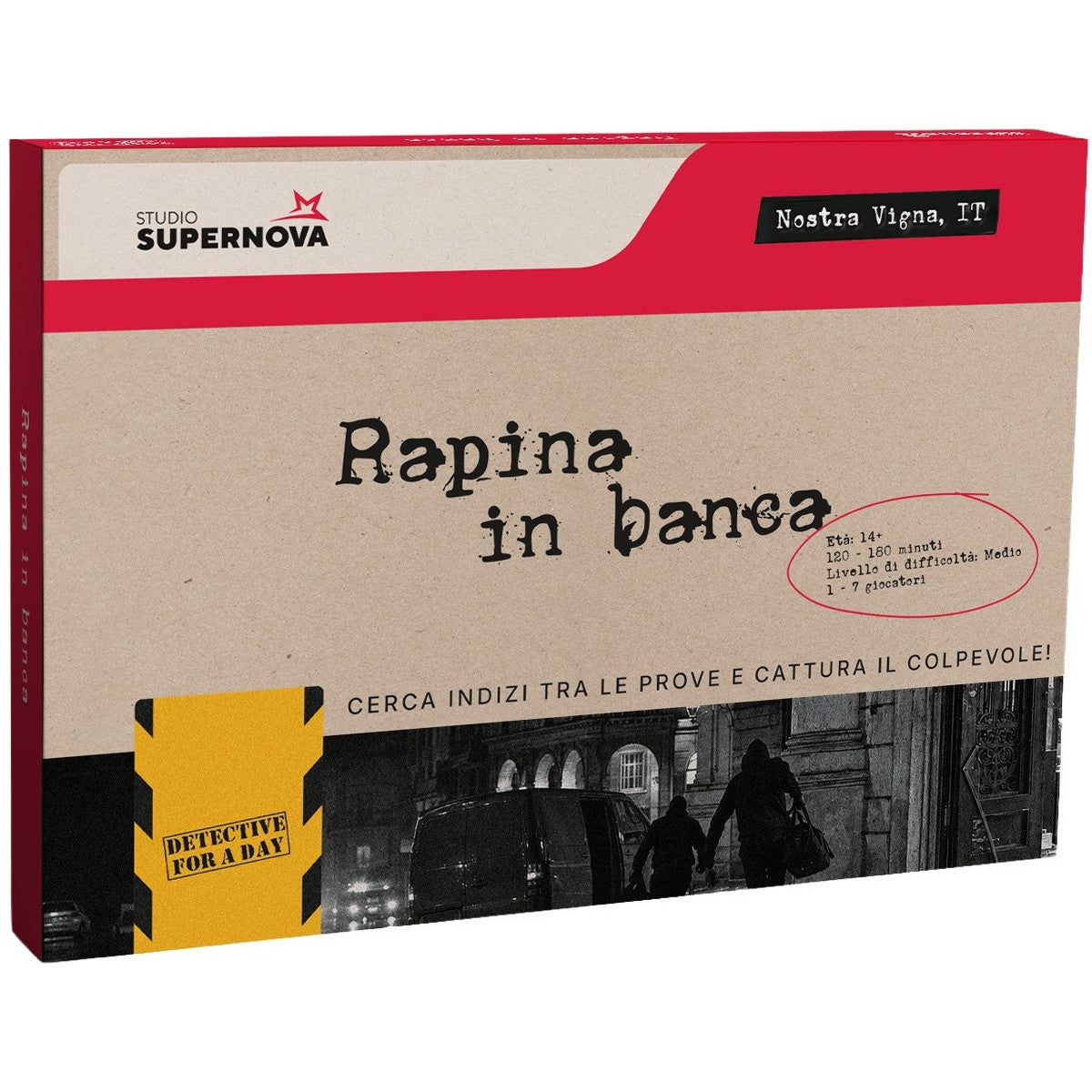 Studio Supernova Detective for a Day Rapina in Banca gioco