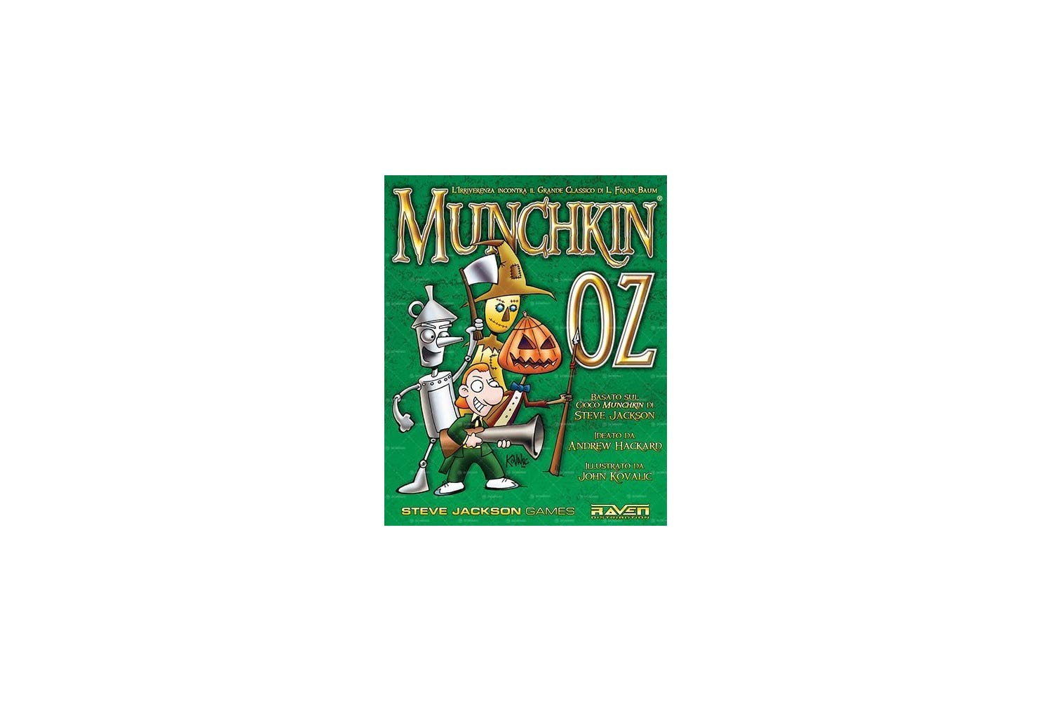 Raven Munchkin OZ gioco da tavolo italiano compatibile