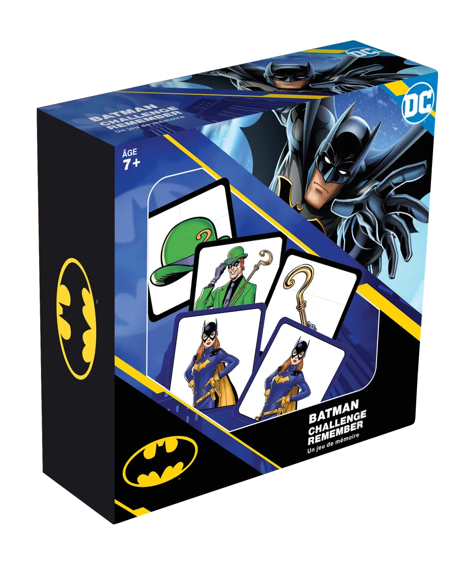 Topi Games Batman Remember Challenge gioco di carte memoria