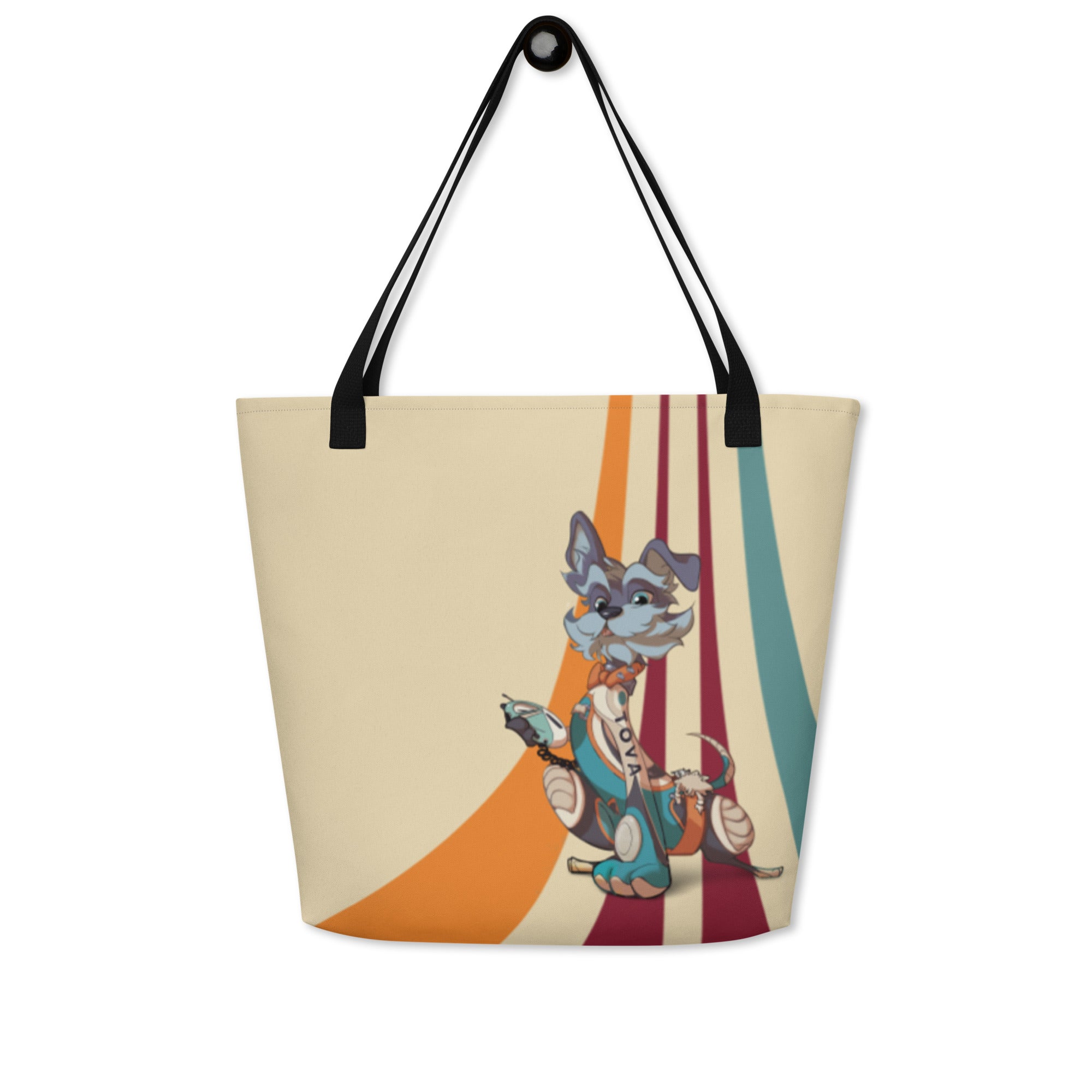ION Fluffy Frontier Tova borsa tote large poliestere