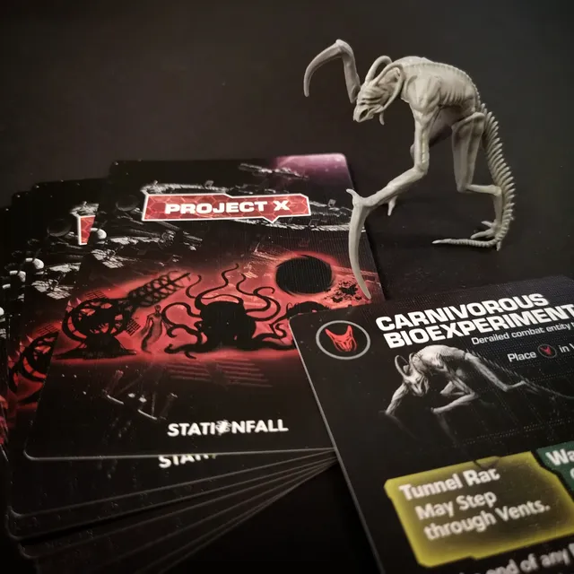 ION Games Stationfall Project X miniatura mostro espansione