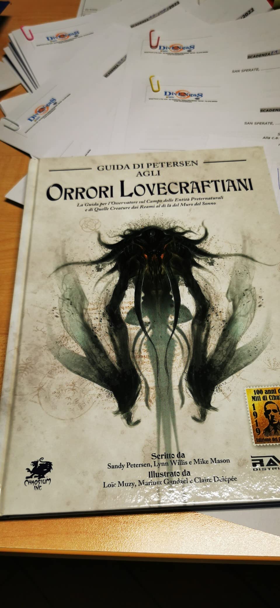 Raven Edizioni Richiamo di Cthulhu Guida Petersen manuale gioco ruolo