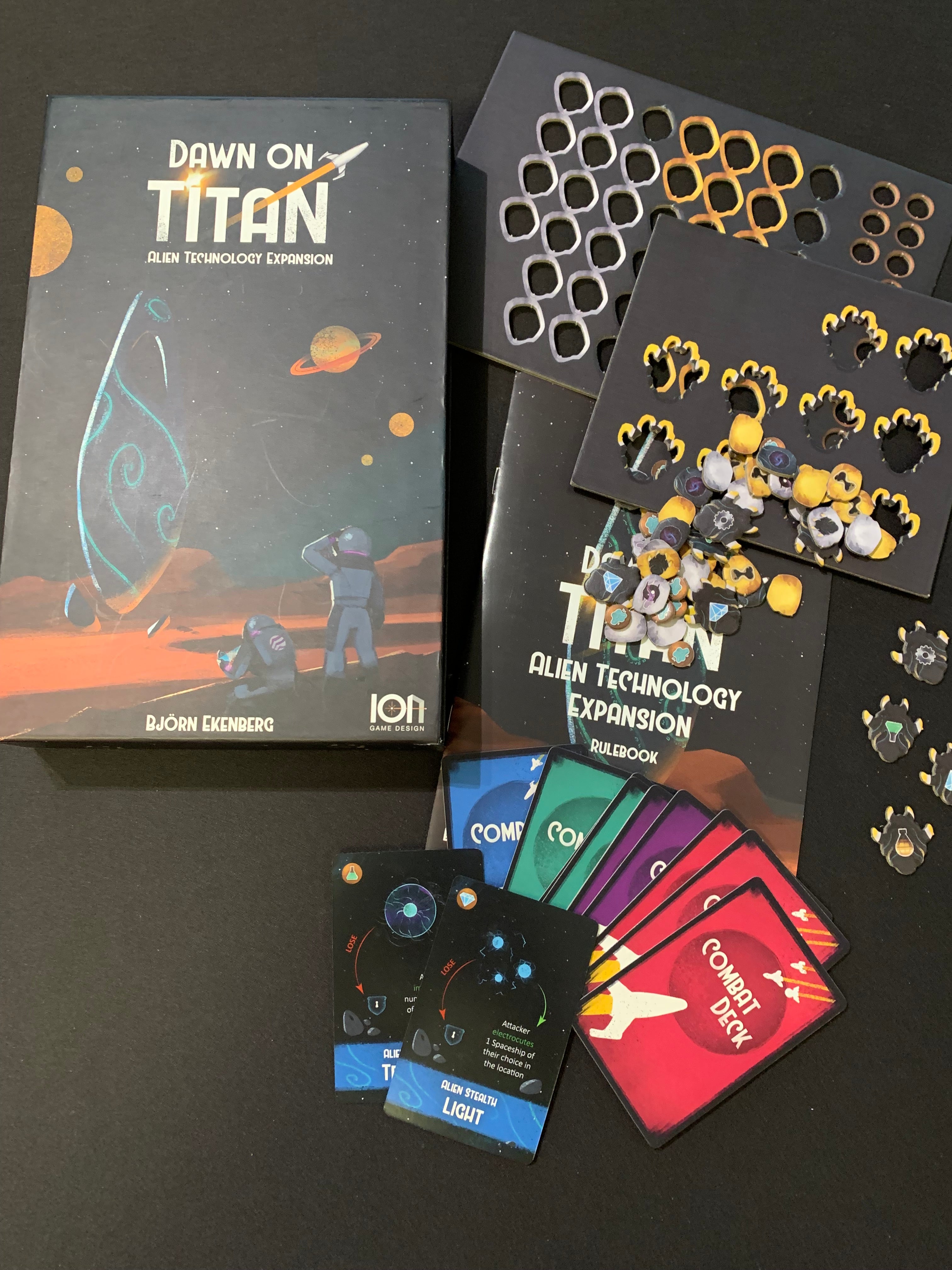 ION Games Dawn on Titan Alien Expansion modulo espansione spazio