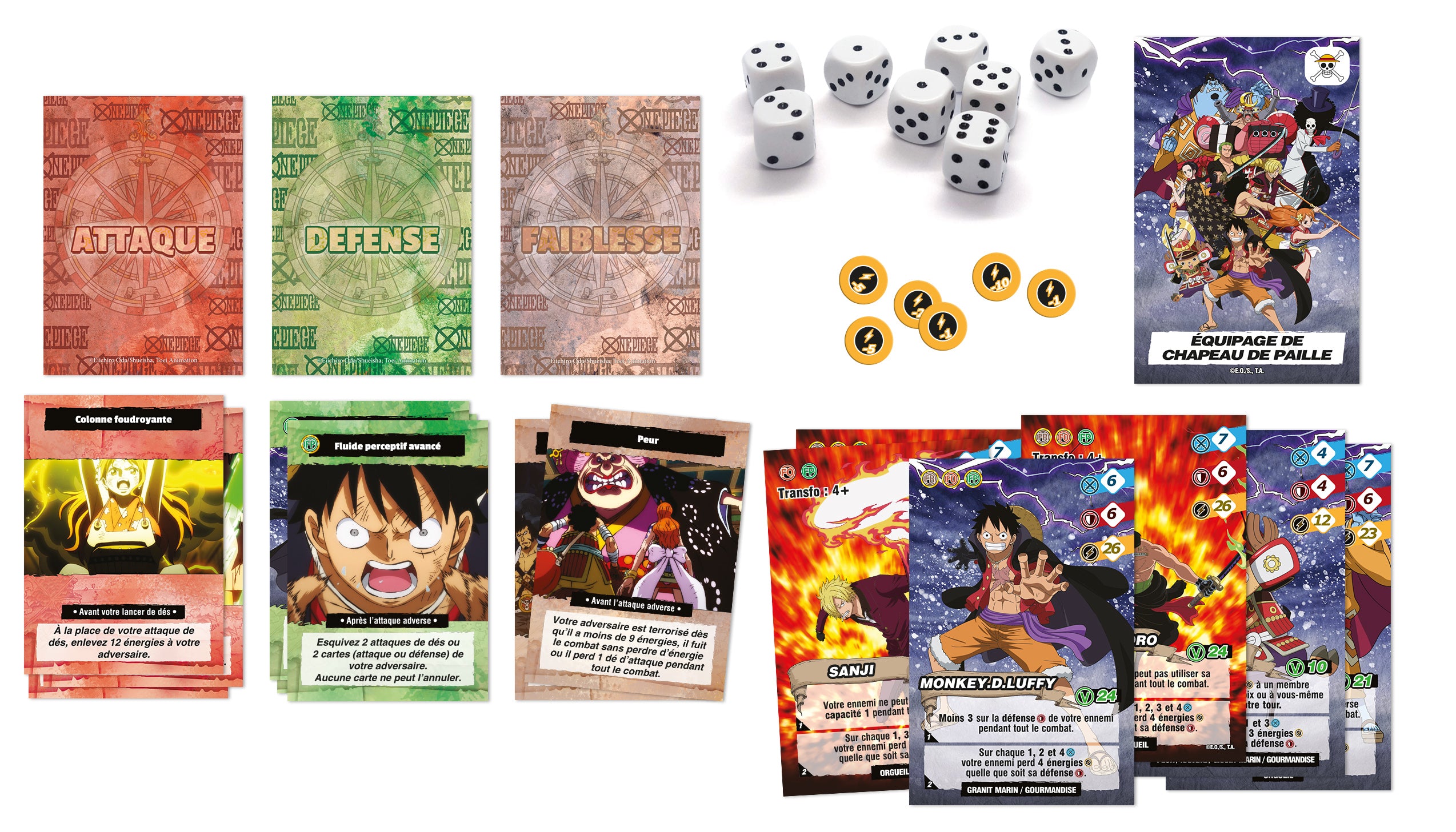 Topi Games One Piece Raid on Onigashima gioco da tavolo strategico