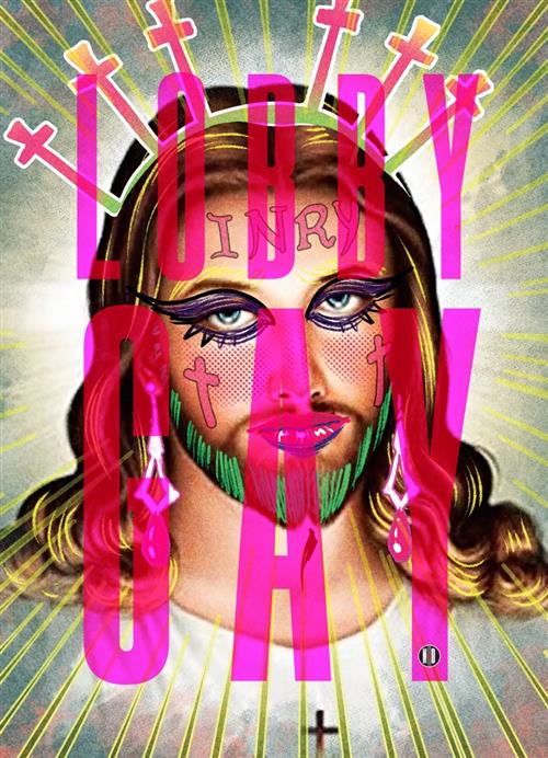 Studio Supernova NSPPDN 7 Lobby Gay poster A2 lucido