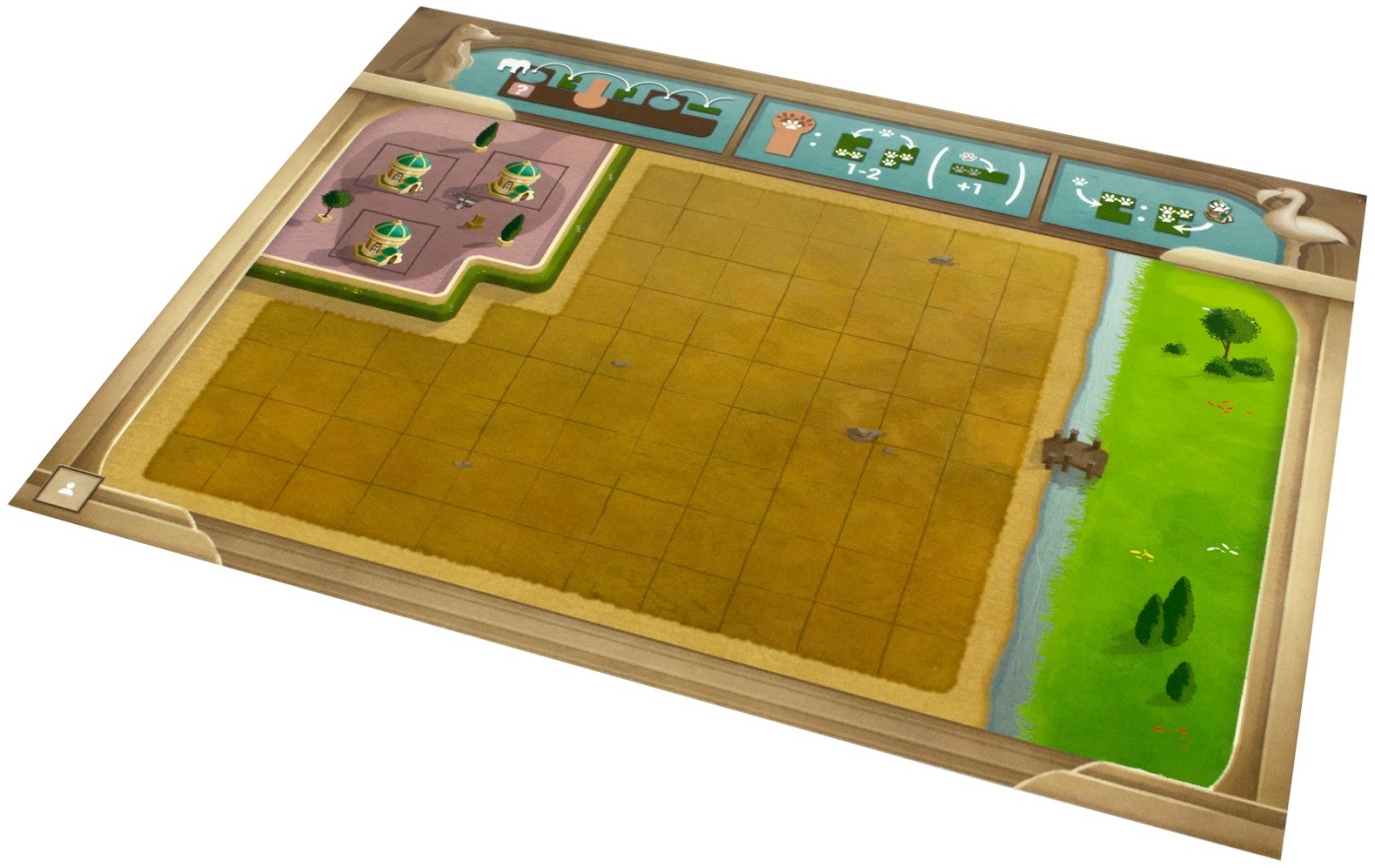 Feuerland New York Zoo gioco da tavolo base strategico