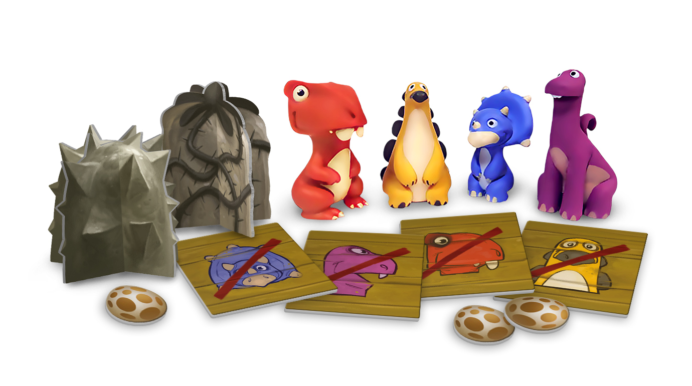 Niza Gams Salvate Dino gioco bambini cooperativo