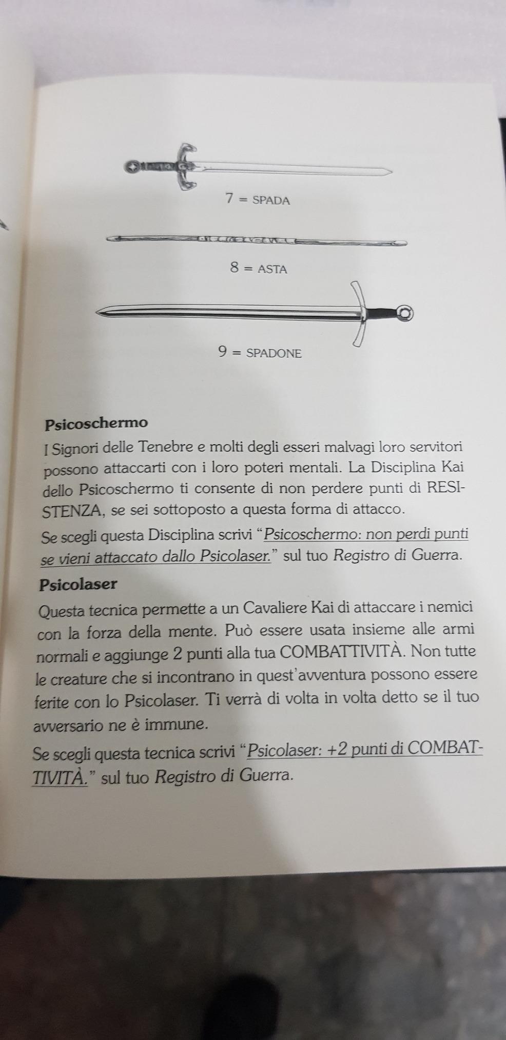 Raven Edizioni Lupo Solitario L'Antro della Paura 9 librogame MagnaKai